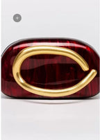 Purse Gold C Accessory