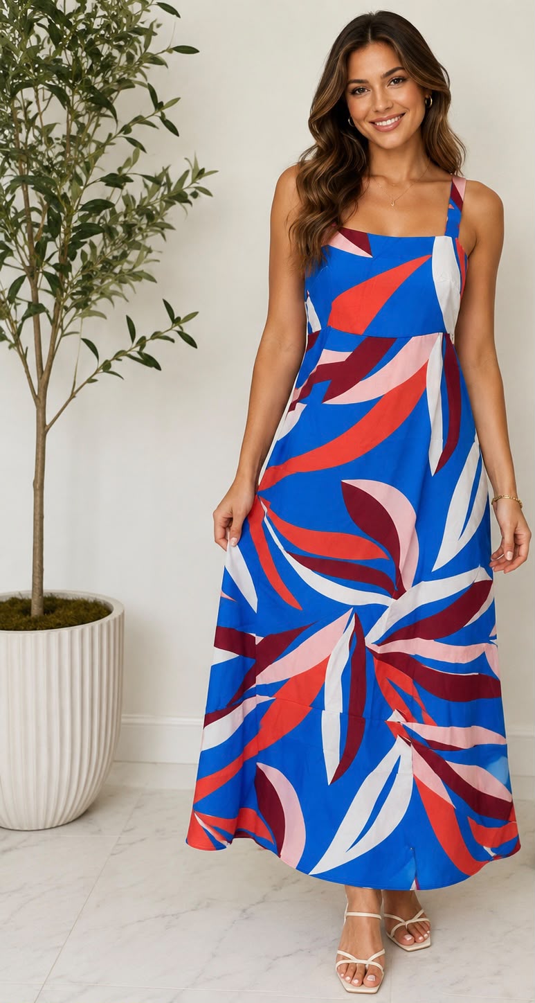 Tropical Breeze Maxi Dress