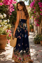 Botanical Garden Floral Maxi Dress